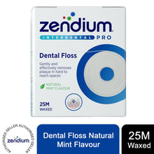 Load image into Gallery viewer, Zendium Dental Floss with Natural Mint Flavour Gentally Removes Plaque, 25M