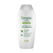 Load image into Gallery viewer, Simple Kind to Hair Gentle Care Shampoo or Conditioner 200ml/400ml - 3 Pack