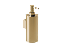 Load image into Gallery viewer, COSMIC Architect Sp Wall Soap Dispenser 240ML Brushed Gold, Adhesive or Screws
