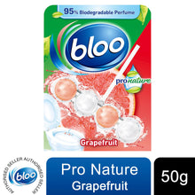 Load image into Gallery viewer, Bloo Toilet Rim Blocks Power Active Pro Nature Grapefruit, 50g