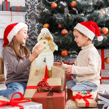 Load image into Gallery viewer, Haven Soft Toy Snowman with Golden Scarf Ideal Christmas Gitd for Kids,13x5x35cm