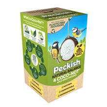 Load image into Gallery viewer, Peckish Natural Balance Coco-Nots 100% Compostable &amp; Biodegradable, 4 Pack