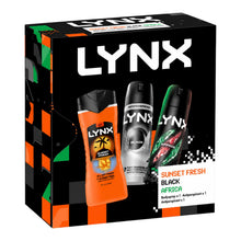 Load image into Gallery viewer, LYNX All Stars Trio Gift Set 3 piece, Choose Your Pack Size 1,2,3 or 4