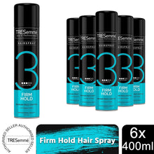 Load image into Gallery viewer, 6 Pack of 400ml Each Tresemme Professionals 24 H Frizz Control Hairspray