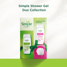 Load image into Gallery viewer, SIMPLE Shower Gel Duo Collection Gift Set 2 piece, Choose your pack 1,2,3 or 4