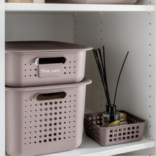 Load image into Gallery viewer, SmartStore Lightweight &amp; Durable Basket Recycled 10 Storage Box, 6L,Charcoal