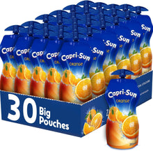 Load image into Gallery viewer, Capri Sun Kids Orange Juice Drink, Healthy Fruit Beverage with Vit C- 30x330ml
