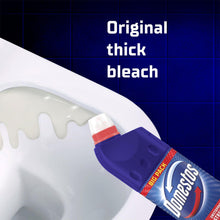 Load image into Gallery viewer, Domestos Thick Original Bleach Powerful Disinfectant Kills 99.9% Germs 1L, 12pk