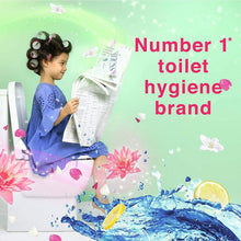 Load image into Gallery viewer, Bloo Power Active Toilet Rim Block Fresh Flowers with Anti-Limescale, 6x50g