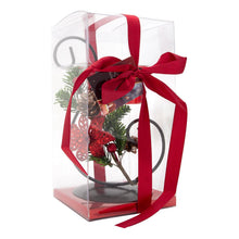 Load image into Gallery viewer, Candle holder  3x22cm Christmas Gifts Red PVC-Box