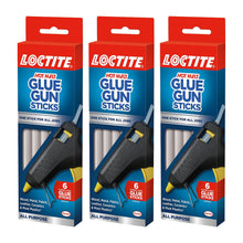 Load image into Gallery viewer, 3x Loctite Hot Melt Glue Gun Sticks Refills with High-Transparency Drying