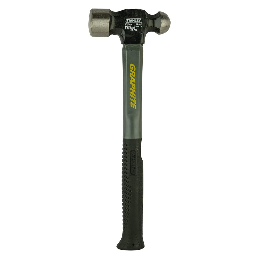 STANLEY GRAPHITE BALL PEIN HAMMER 32OZ 1-54-732