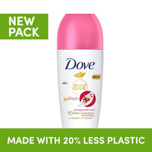 Load image into Gallery viewer, Dove Roll On Deo Go Fresh Pomegranate 72H Lasting Women's Anti-Perspirant, 50ml