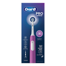 Load image into Gallery viewer, Oral-B Pro Junior Electric Rechargeable Toothbrush for Kids Aged 6+, Purple