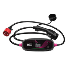 Load image into Gallery viewer, Cord EVIRA Professional 10m Portable EV Charger 22kW Fast Charging Cable UK Plug