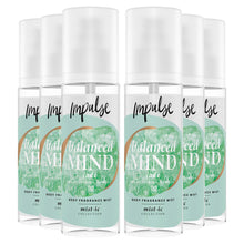 Load image into Gallery viewer, Impulse Body Fragrance Mist Balanced Mind with Pear and Jasmine Scent 150ml, 6pk