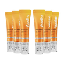 Load image into Gallery viewer, Vaseline Lip Gloss Serum Juicy Peach 10ml, 6 Pack SPF15 Plumping Non Sticky Care