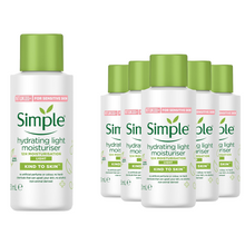 Load image into Gallery viewer, Simple Kind to Skin Hydrating Moisturiser Light or Rich 50ml/125ml, 3 or 6 Pack