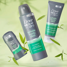 Load image into Gallery viewer, Dove Men+Care Whole Body Deodorant Spray Bamboo&amp;Aloe 72H Odour Control 150ml,6pk