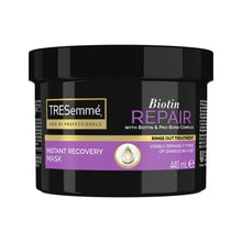 Load image into Gallery viewer, TRESemme Biotin Repair Instant Recovery Mask with Biotin &amp; Pro-bond, 6x of 440ml