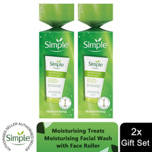 Load image into Gallery viewer, Simple Gift Set Moisturising Treats Skincare Face Wash 150ml Gentle Care Set