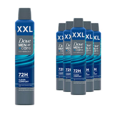 Load image into Gallery viewer, Dove Men+Care Advanced XXL Anti-Perspirant Aerosol Deo Clean Comfort 300ml, 6Pk