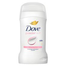 Load image into Gallery viewer, Dove Women Powder Soft Anti-Perspirant Deo Stick with 48H Protection 50ml, 6 Pk