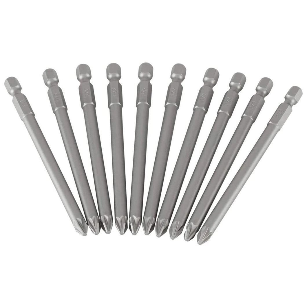 STANLEY POZI 2PT POWER BIT 100MM (1 X 10)