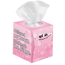 Load image into Gallery viewer, Splesh Ultra Soft Tissues 3-Ply Pack of 12 Cube Tissue Boxes, Total 672 Tissues