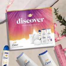 Load image into Gallery viewer, Dove Discover Selection+Beauty Gift Set Nourishing Bodywash, APA &amp; Shea Soap
