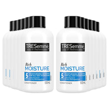 Load image into Gallery viewer, Tresemme Moisture Rich Conditioner with Vitamin E for Damaged Hair 100ml, 12 Pk