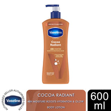 Load image into Gallery viewer, Vaseline Intensive Care Cocoa Radiant Body Lotion, 600ml for Dry Skin Care