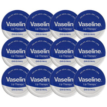 Load image into Gallery viewer, Vaseline Lip Balm Original 20g, 12 Pack Lip Therapy Moisturising Non Greasy Care