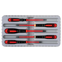 Load image into Gallery viewer, BAHCO 5PC ERGO VDE SCREWDRIVER SET SL/PH/TX