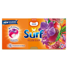 Load image into Gallery viewer, Surf 3 in 1 Laundry Washing Detergent Capsules Passion Bloom, 156 Washes
