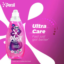 Load image into Gallery viewer, Persil Wonder Wash Liquid Laundry Detergent Bio Ultra Care 55 Washes 1.485L, 2pk