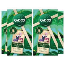 Load image into Gallery viewer, Radox Soak &amp; Sleep ShowerGel, BathSoak &amp; BathBomb Gift Set for Her w/ Wax Burner