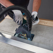 Load image into Gallery viewer, Wolfcraft Extraction Hood with Guide Carriage for Angle Grinders