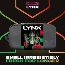 Load image into Gallery viewer, LYNX Africa Washbag Gift Set 3 piece, Choose your pack 1,2,3 or 4
