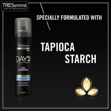 Load image into Gallery viewer, Tresemme Day 2 Volumising Dry Shampoo Designed for All Hair Types, 2x of 250ml