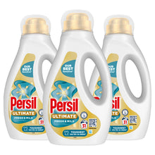 Load image into Gallery viewer, Persil Ultimate Liquid Detergent Fresh &amp; Mild Stain Removal 31 Washes 837ml, 3pk