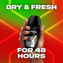 Load image into Gallery viewer, Lynx Africa Anti Perspirant Roll On 48 Hours Anti Sweat Protection 50ml, 3 Pack