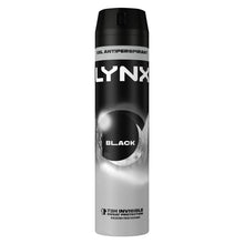 Load image into Gallery viewer, Lynx XXL Black 72H Sweat Protection Anti-Perspirant Deodorant, 6x250ml
