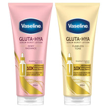 Load image into Gallery viewer, Vaseline Gluta-Hya Lotion Duo Dewy Radiance &amp; Flawless Glow, 200ml Each