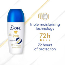 Load image into Gallery viewer, Dove Roll On Deo Go Fresh Original 72H Lasting Women's Anti-Perspirant, 50ml