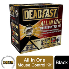 Load image into Gallery viewer, Deadfast All In One Mouse Control Kit of Traps, Paste Sachets &amp; Bait Stations