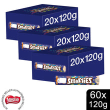 Load image into Gallery viewer, Smarties Milk Chocolate Giant Tube with No Artificial Color, 60x120g