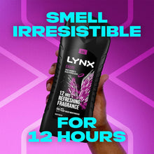 Load image into Gallery viewer, Lynx Excite 12-H Refreshing Fragrance Shower Gel Body Wash for Men, 12x225ml