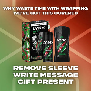 Lynx Africa Gift Set The O.G. Duo Body Spray & Bodywash Classic Masculine Scent