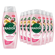 Load image into Gallery viewer, 24x Radox Mineral Therapy Feel Indulged Shower Cream Passion Fruit &amp; Shea, 450ml